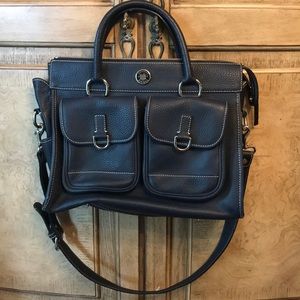 Dooney and Bourke vintage pebbled leather handbag